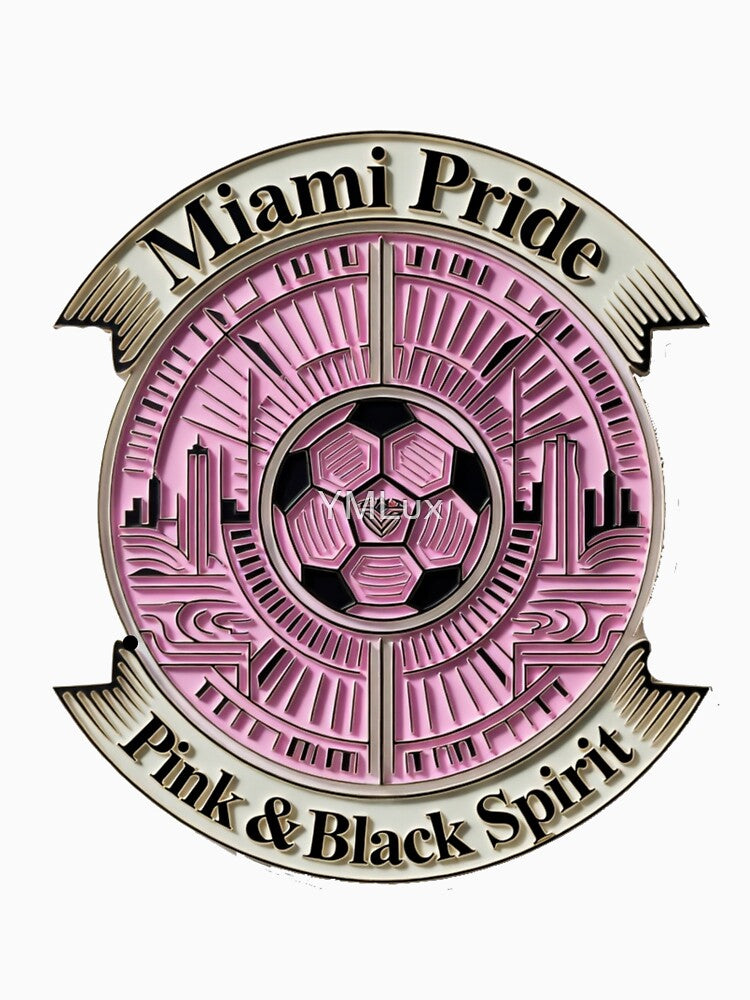 Miami Squad Pride T-Shirt, Pink & Black Spirit Mug, Soccer Glory City Pride Gift by YMLux