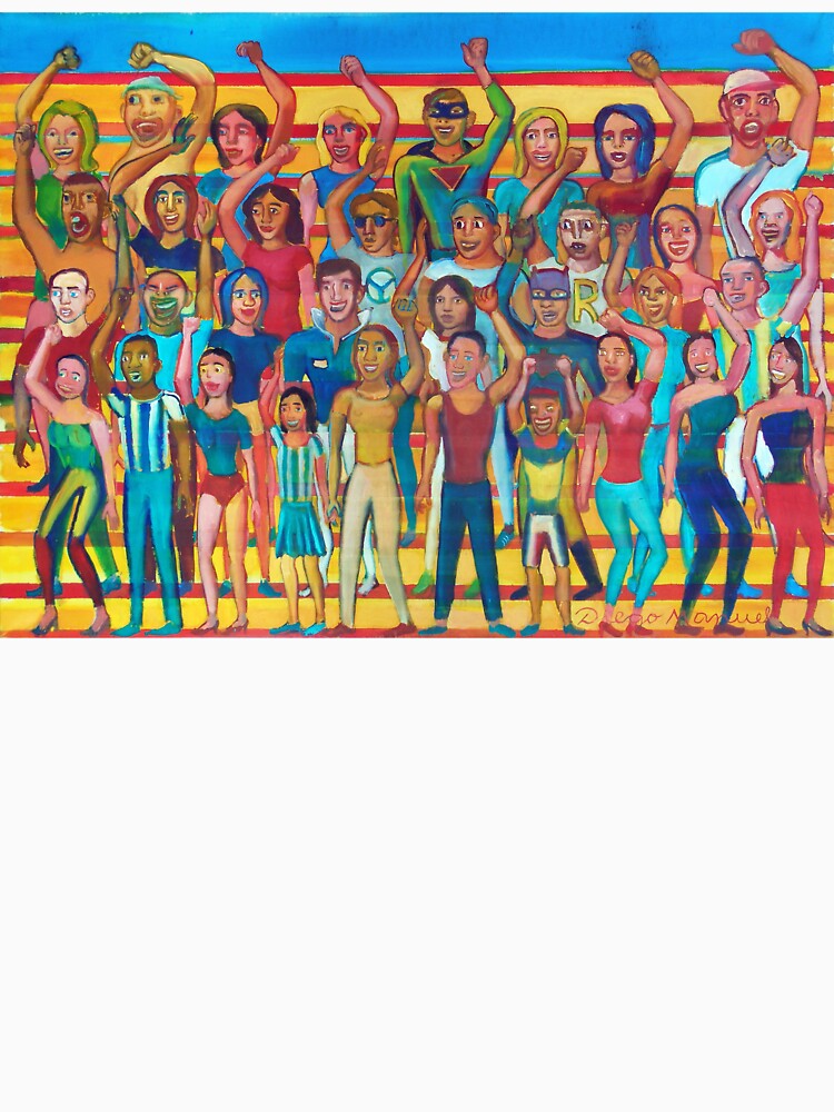 Hinchada multicolor 2 by Diego Manuel Rodriguez