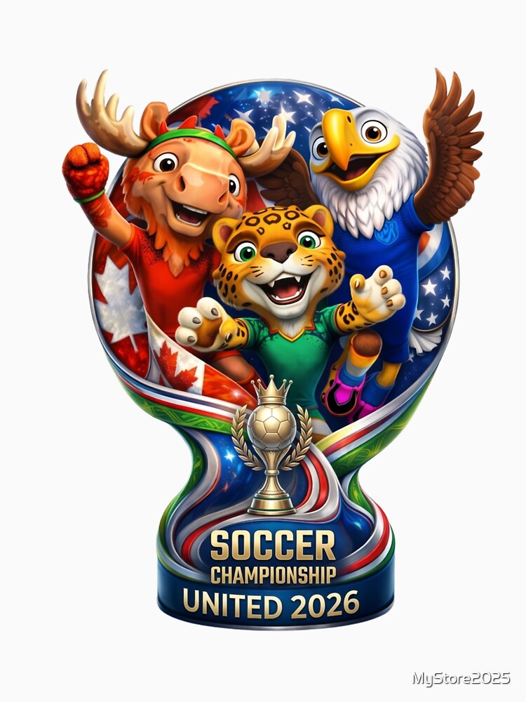 Soccer Championship United 2026 Trio Spirit by MyStore2025