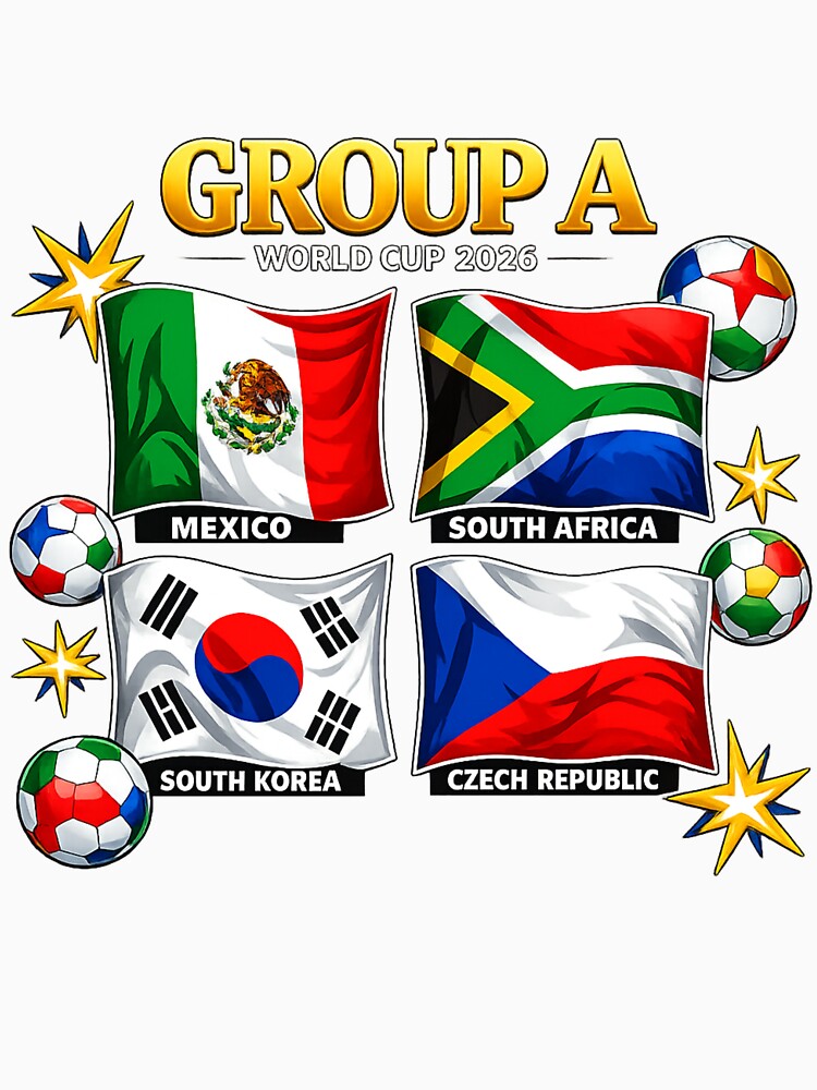 Group A – World Cup 2026 Flags Design by Andromedaseeds
