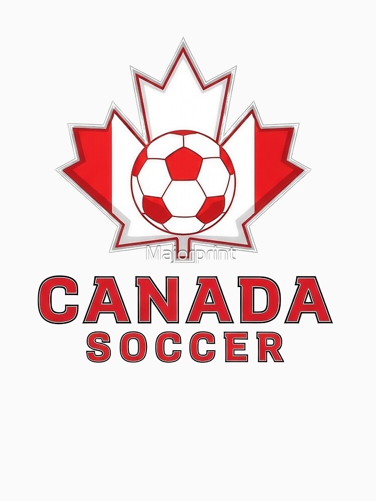 Canada Soccer Maple Leaf by Majorprint
