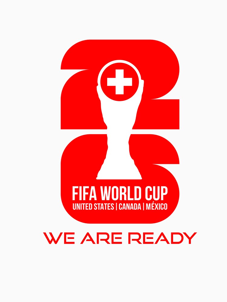 Switzerland World Cup 2026 We Are Ready Trophy Sticker by topprinting