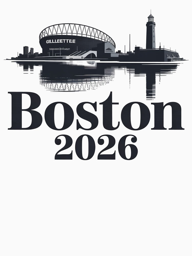Boston 2026 New England Soccer Souvenir T-Shirt V9 by DarylWelsh2024