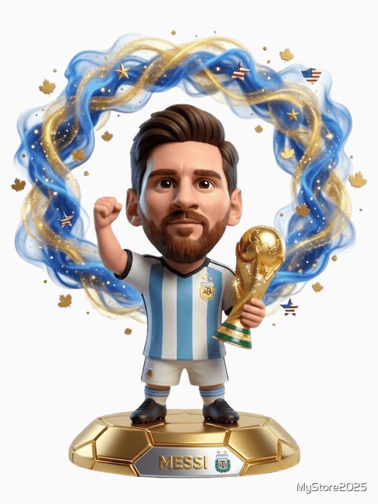 Messi Argentina 2026 - Legend Soccer Chibi 3D by MyStore2025