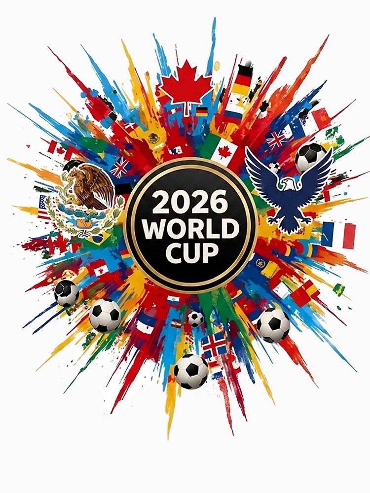 2026 Soccer Cup T-Shirt, Soccer Fan Shirt, Football Fan Gift, Soccer Cup 2026 Tee, International Soccer Shirt, Football Fan Gift by CreativeNest Prints