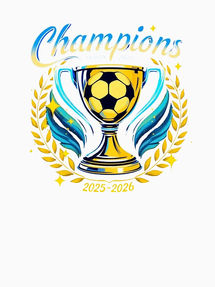 Best Soccer Champions 2025-2026, fantasy football Trophy Design - Football Winner by TheGaliyaStudio