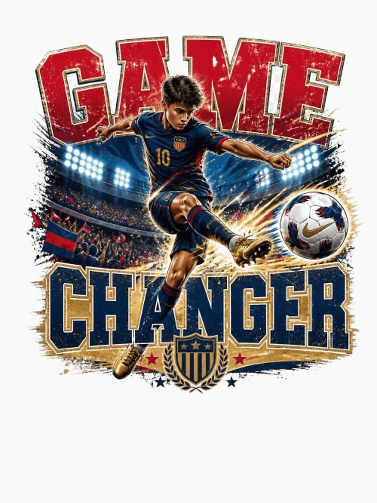 Game Changer Soccer Legend – Vintage Football Champion Graphic | Athlete Sports Fan Retro Design by GloboStyle Design