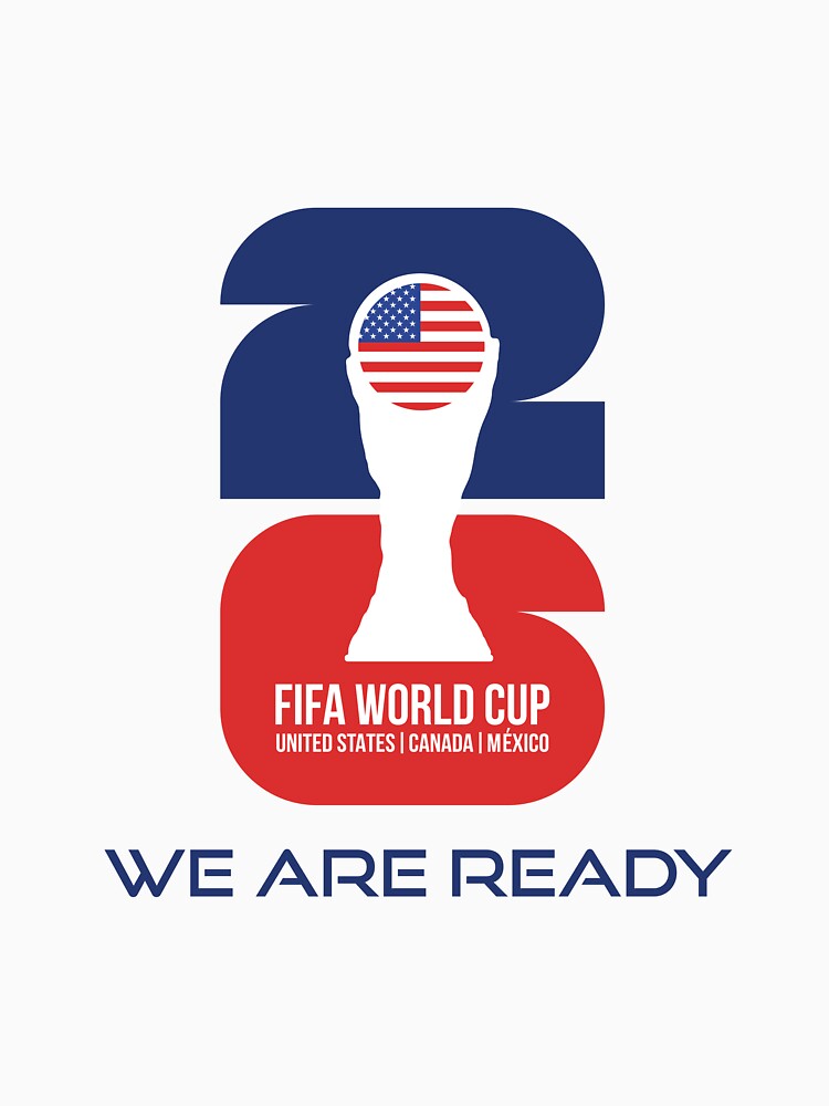 USA World Cup 2026 We Are Ready Trophy Sticker by topprinting