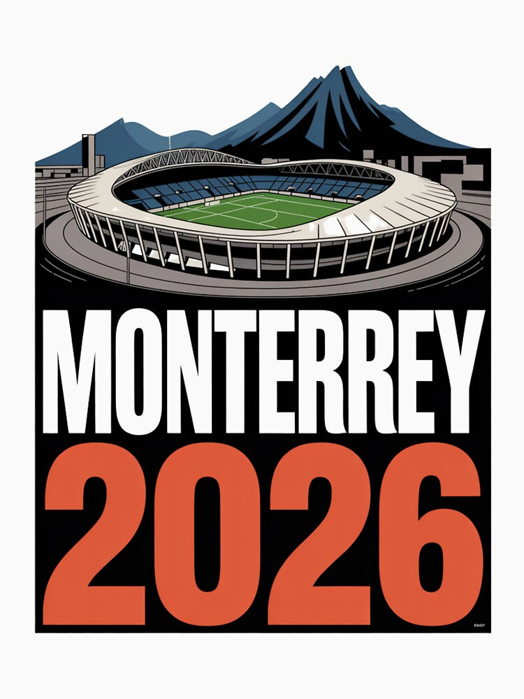 Monterrey 2026 Cerro de la Silla Mountain T-Shirt V20 by DarylWelsh2024