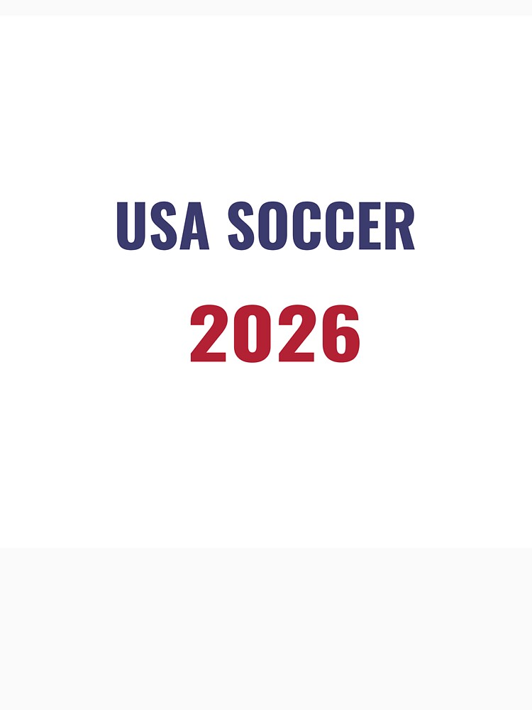 USA SOCCER 2026 Shirt – American Soccer Fan Tee | Uncle Jichuan by Uncle-Jichuan