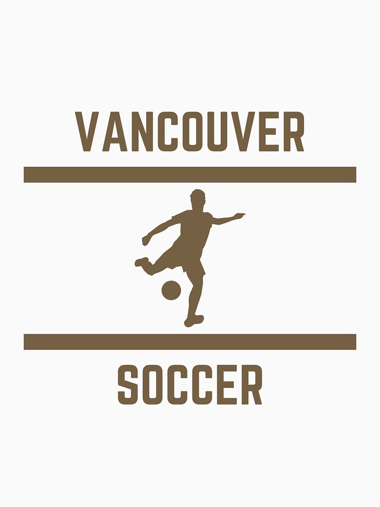 Gold Color Vancouver Soccer by IssaraStudio