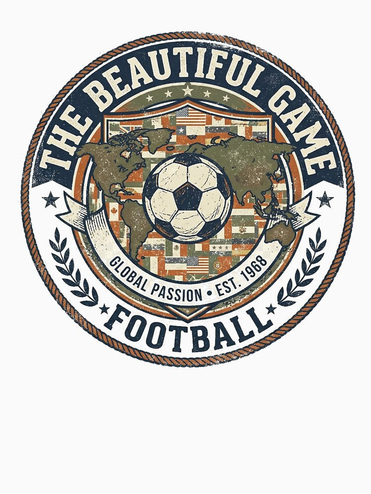 The Beautiful Game Football by Fankickstore