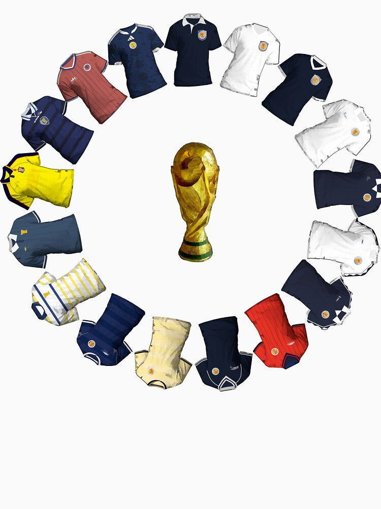 Scotland World Cup T-Shirt by Substitute Tees