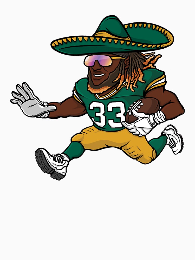 Aaron Jones Green Bay Packers Sombrero by PebblesunShop