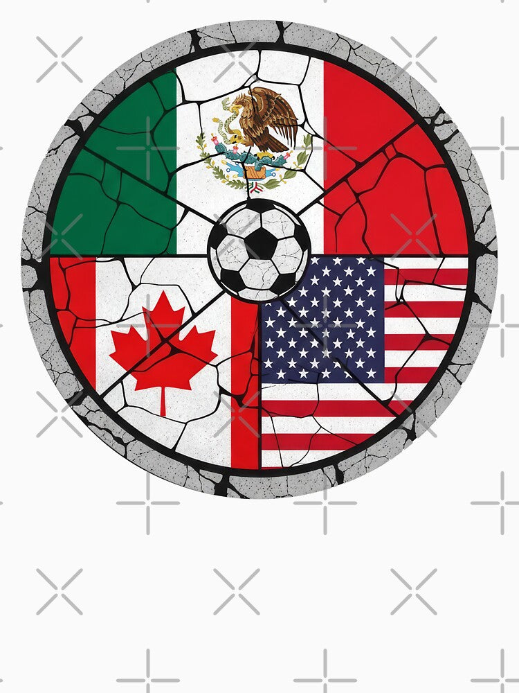 United Soccer Sphere - The Power of Team 2026 by ArtsMichalShop