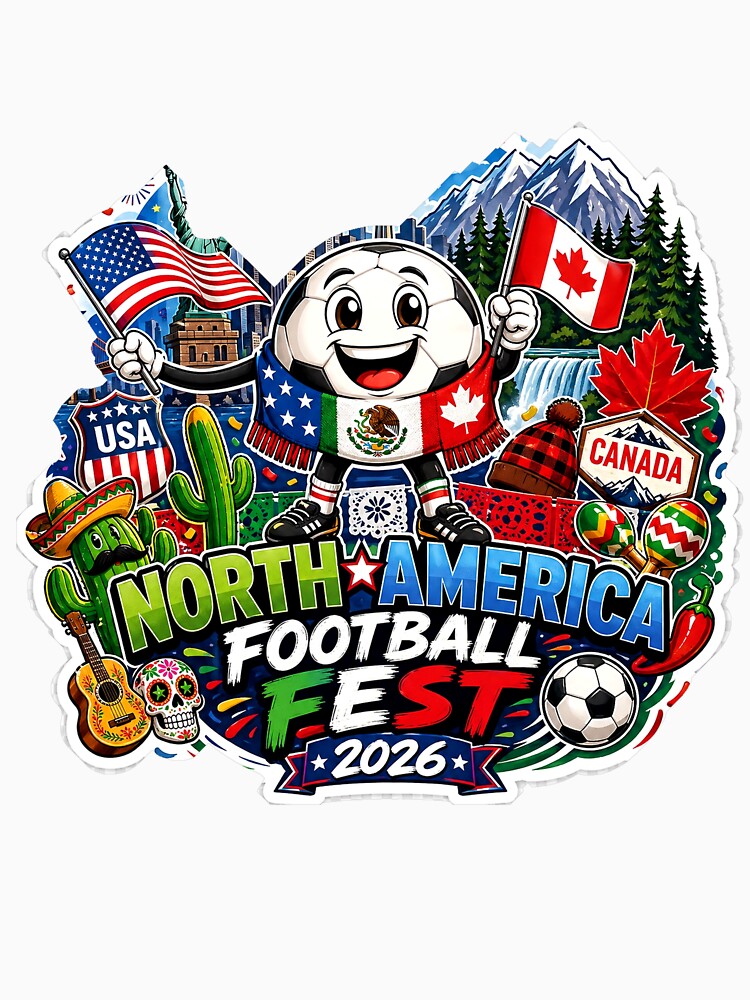 Road to 2026 Football by Puraenergia Stickers