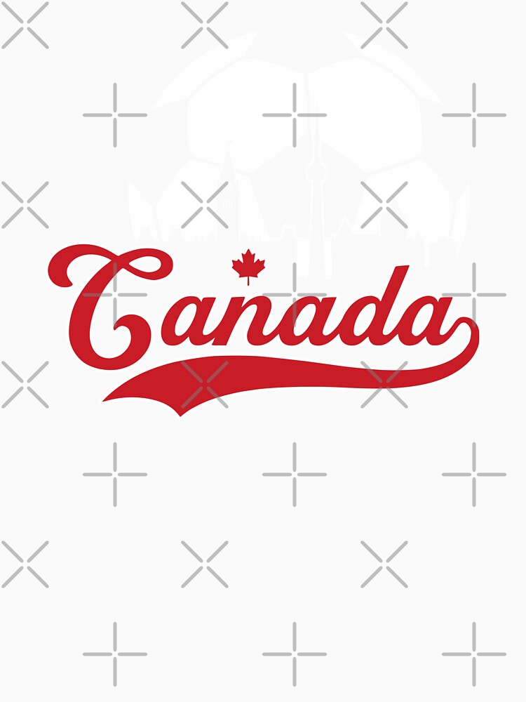 Retro Canada Soccer Fan Skyline Football Graphic by Imaginationbeyond