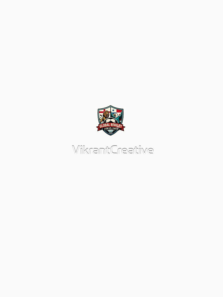England vs Panama Global Rivalry Shield Sticker — Lion vs Eagle World Cup 2026 Soccer Decal by VikrantCreative