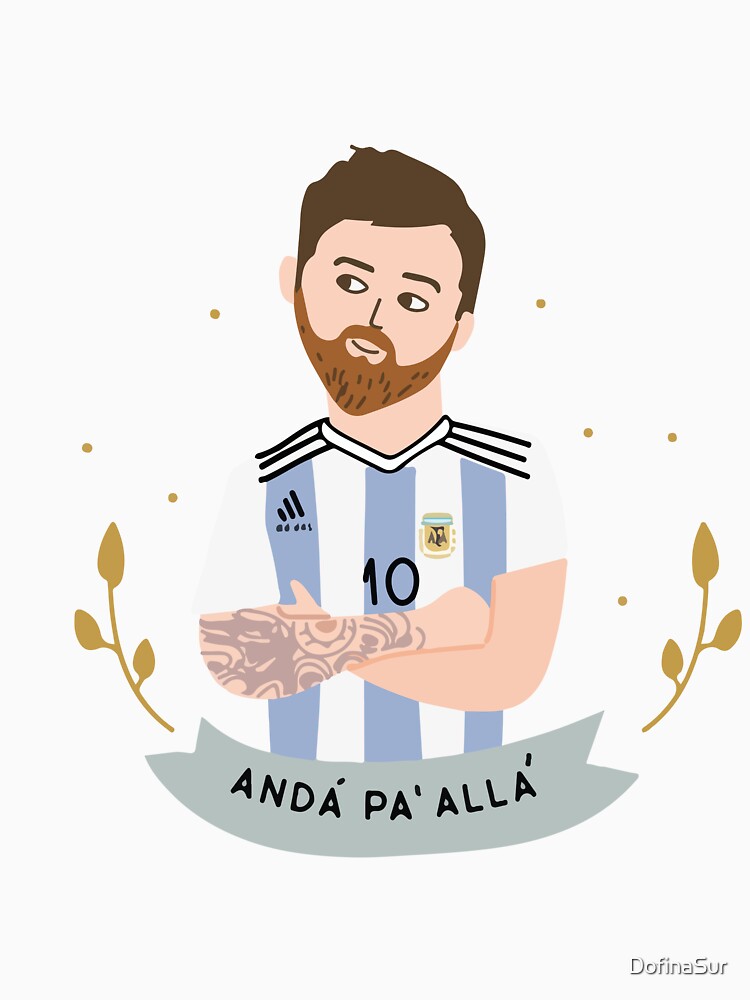 Messi 10 yellow by DofinaSur