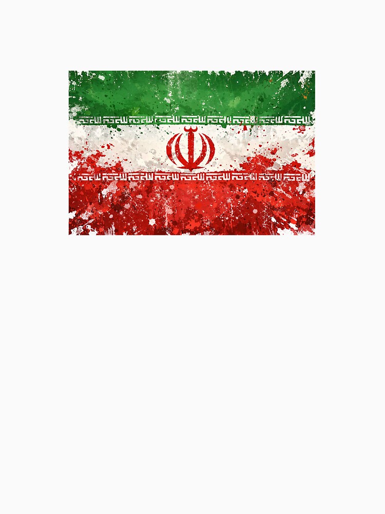 Iran Football World Cup Flag | Grunge Iranian Soccer Art by tangramrachel