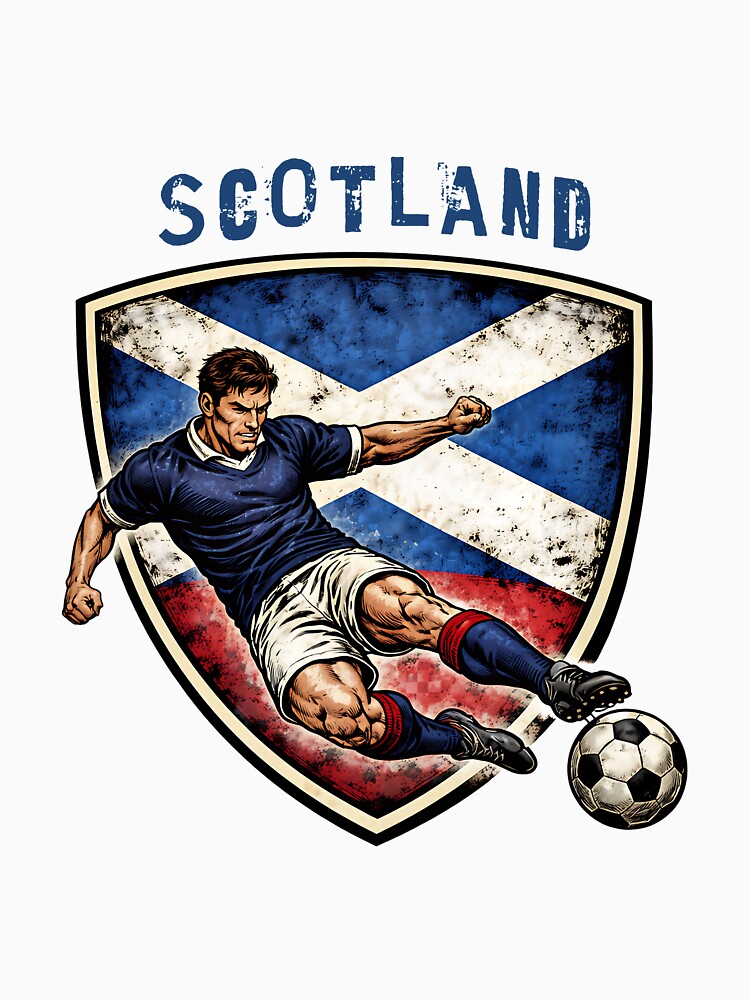 Scotland - 2026 Futbol Retro Style by Tee Nook