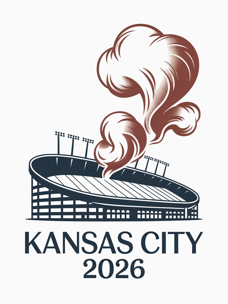 Kansas City 2026 Arrowhead Stadium Football T-Shirt V17 by DarylWelsh2024