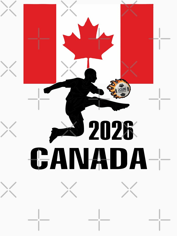 Canada Soccer T-shirt 2026 by benchpod47