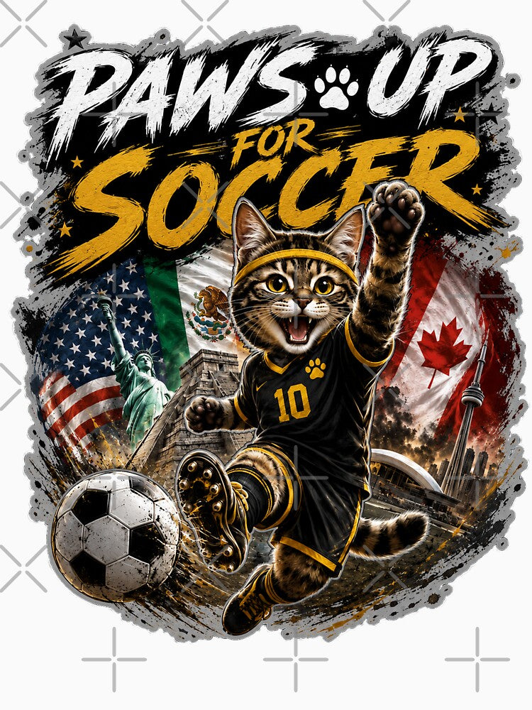 Paws Up for Soccer Cat 2026 by yasmh