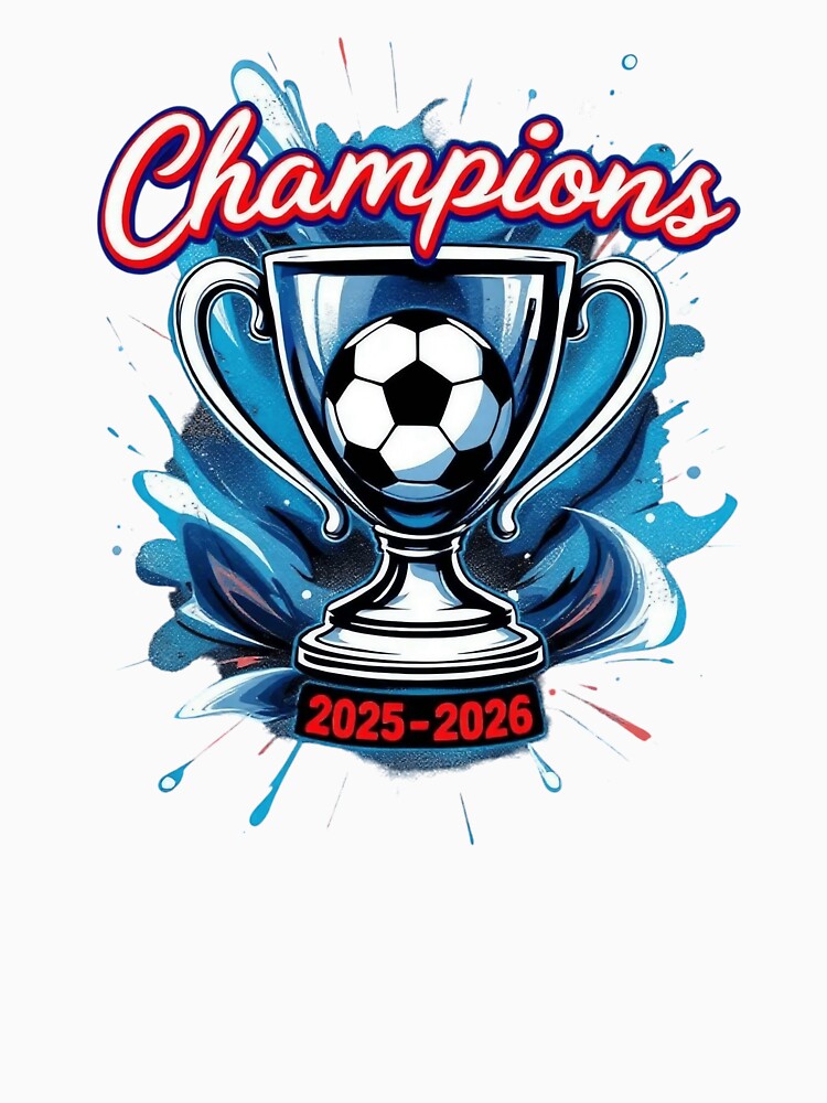 Soccer fantasy trophy, champions football Design - Football Winner by TheGaliyaStudio