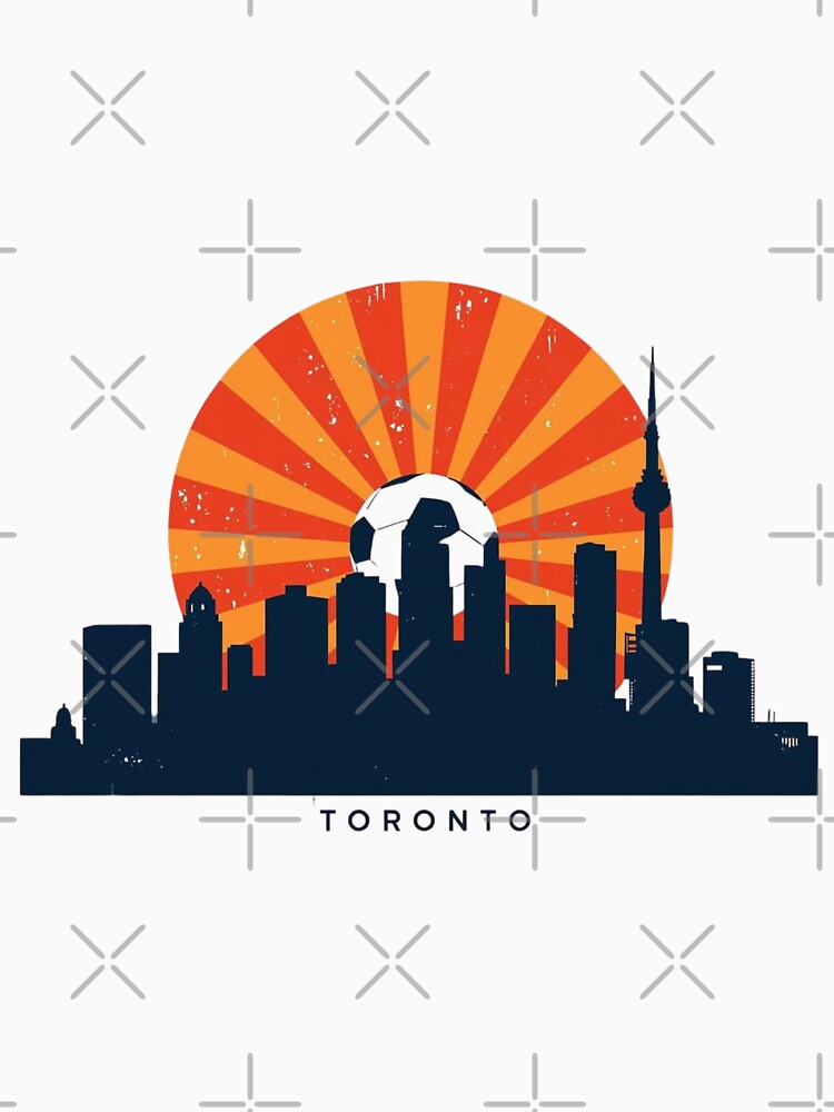 Toronto Skyline Soccer Sunset by Zakrytos ★★★★★