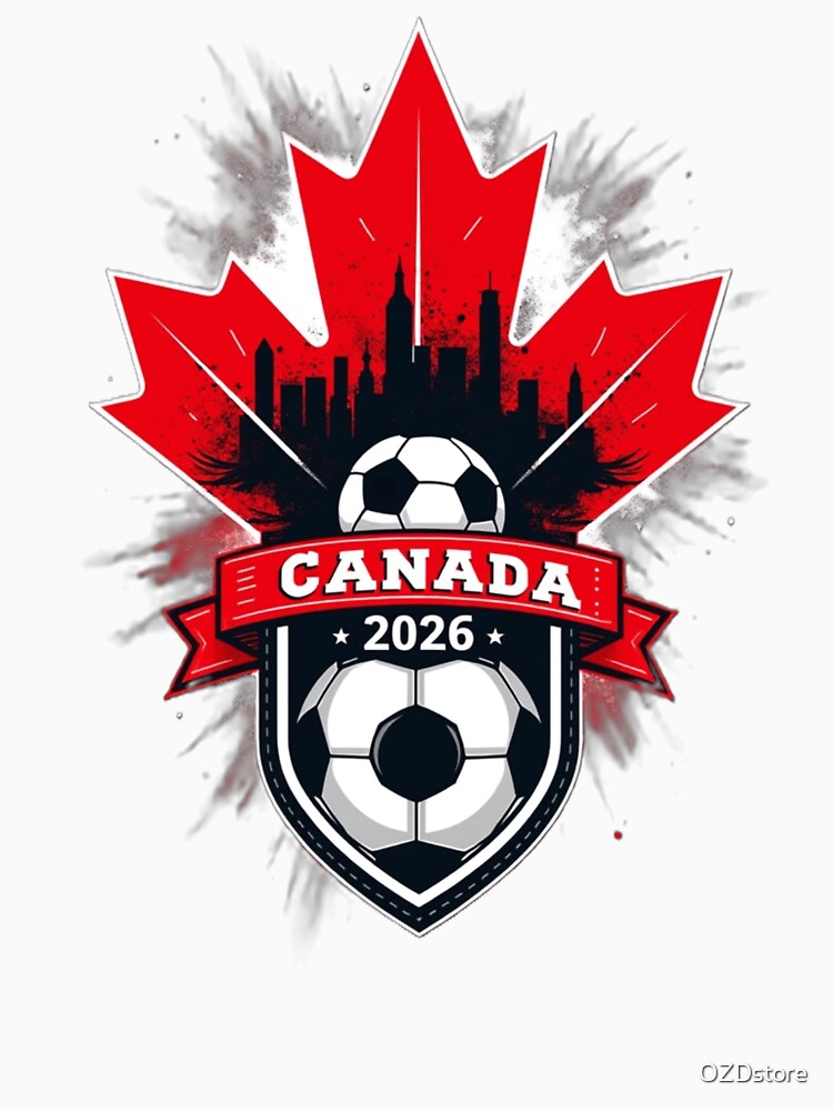 Canada 2026 World Cup Fan Tee by OZDstore