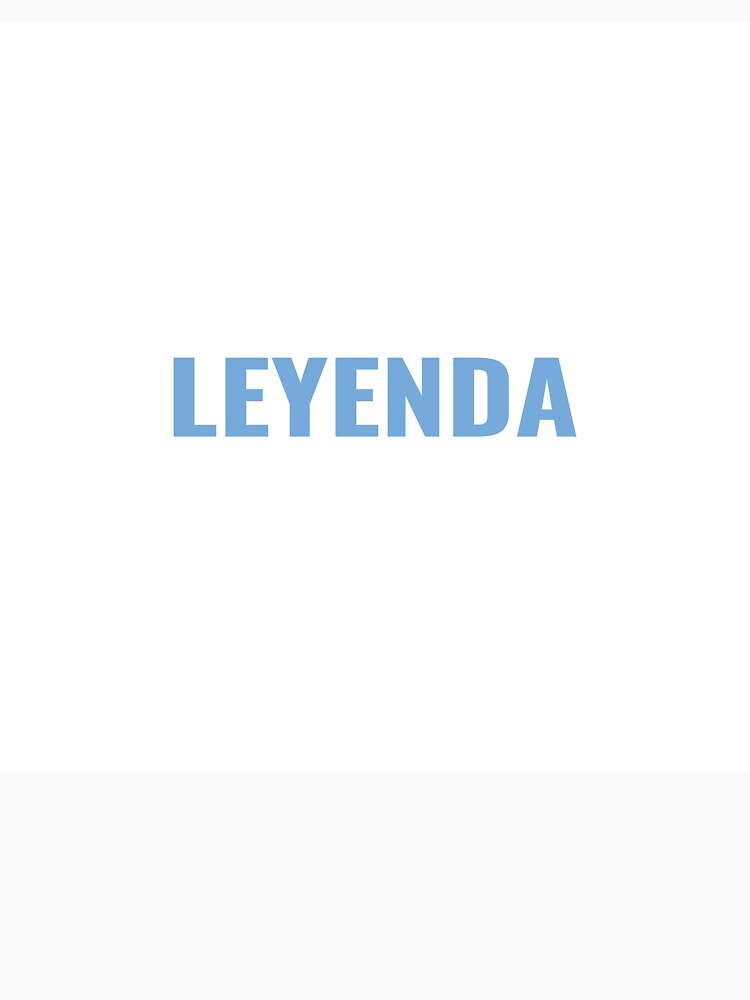 LEYENDA – Argentina Soccer Legend Tee | Uncle Jichuan by Uncle-Jichuan