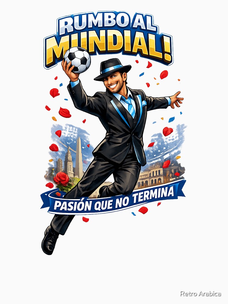 Argentina World Cup 2026 Tango Passion by Retro Arabica
