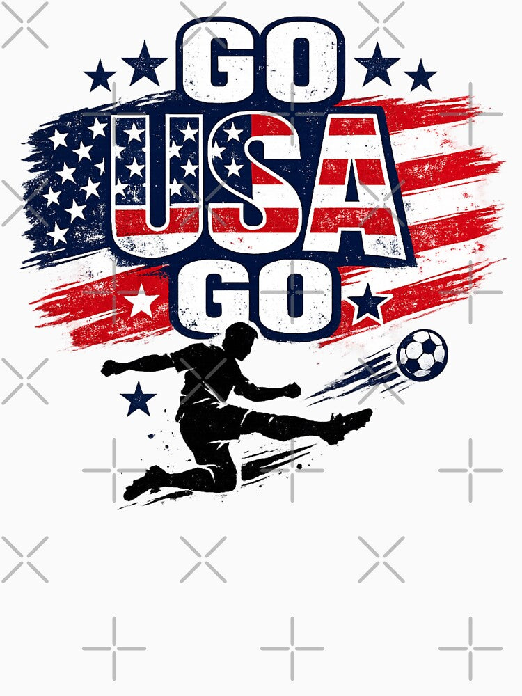 GO USA GO. Football Soccer World Cup 2026 USA by PerfectMatch