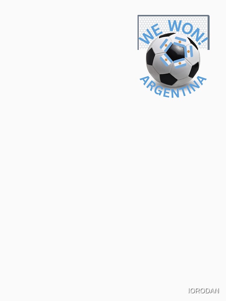 WE WON!-ARGENTINA SOCCER FANS TO MEMORATE 2022 FIFA by IORODAN