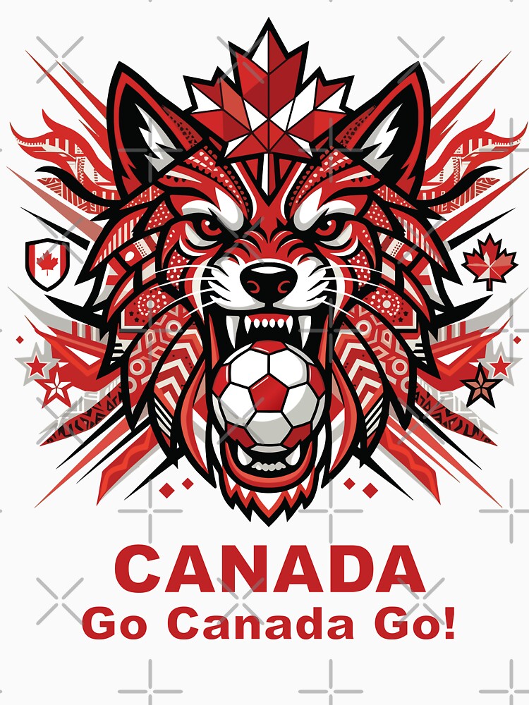 World Cup Canada Football Wolf by MarcV88