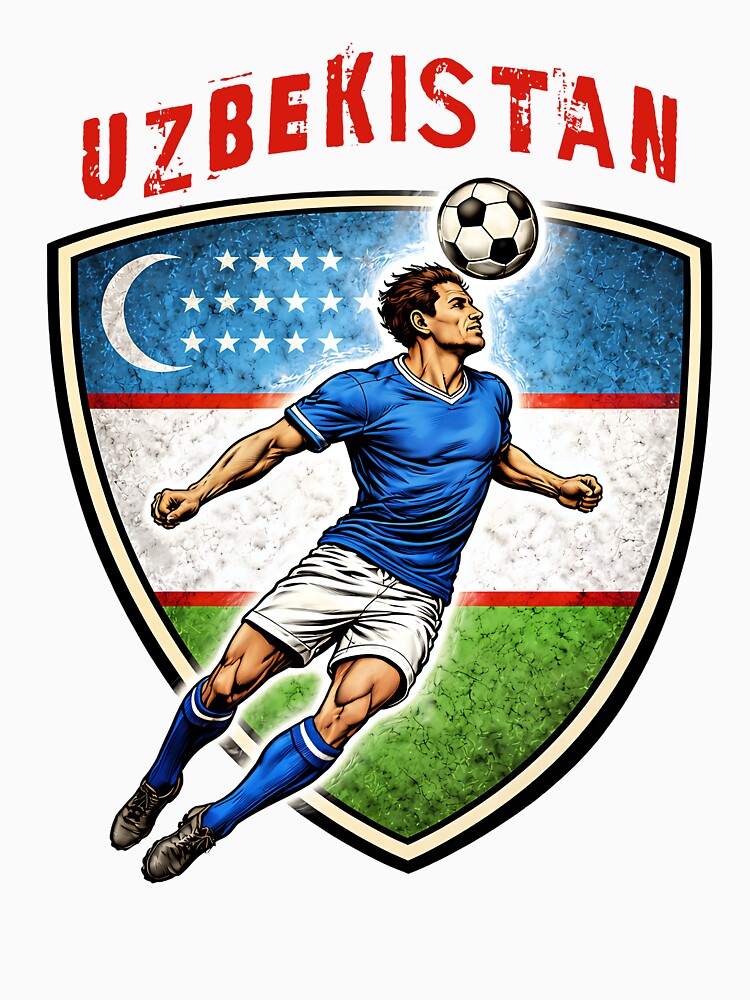 Uzbekistan - 2026 Futbol Retro Style by Tee Nook