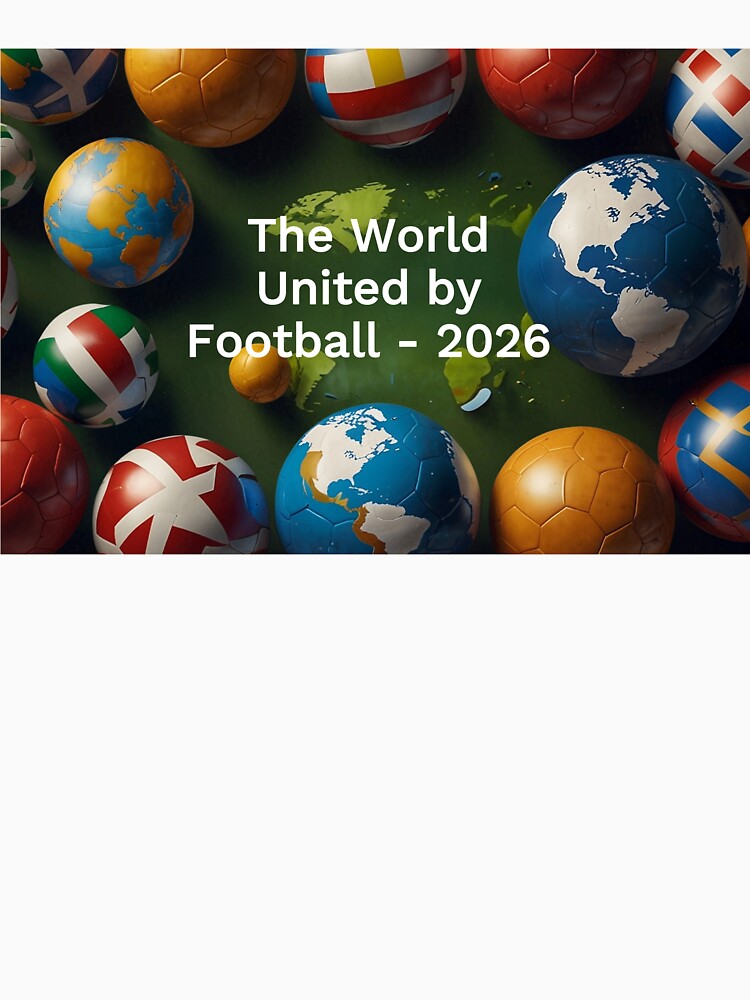 The World United by Football – 2026 | Global Unity Soccer Art by Jean S Santos