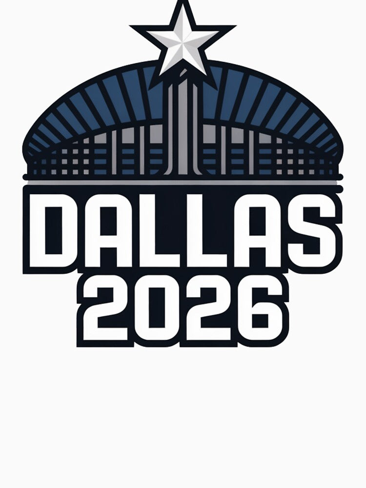Dallas 2026 Texas Soccer Souvenir T-Shirt V17 by DarylWelsh2024
