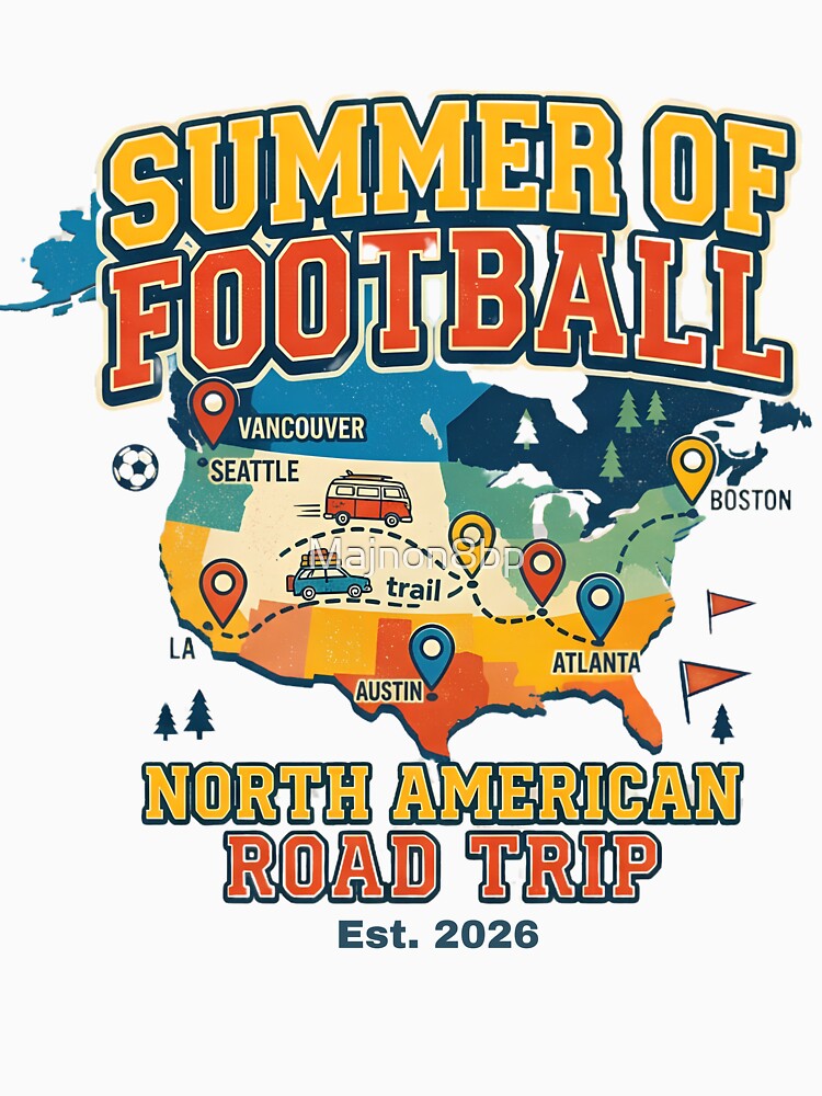 Vintage Soccer Summer Road Trip USA & Canada by Majnon8bp