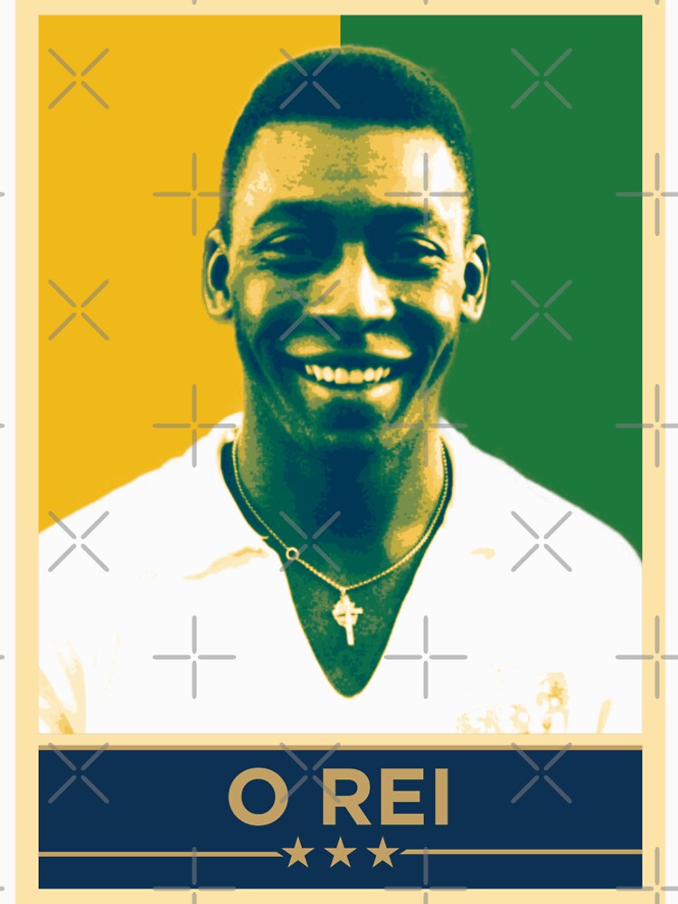 O Rei - Brazil Football Legende - King Pele by WooW Design Effect