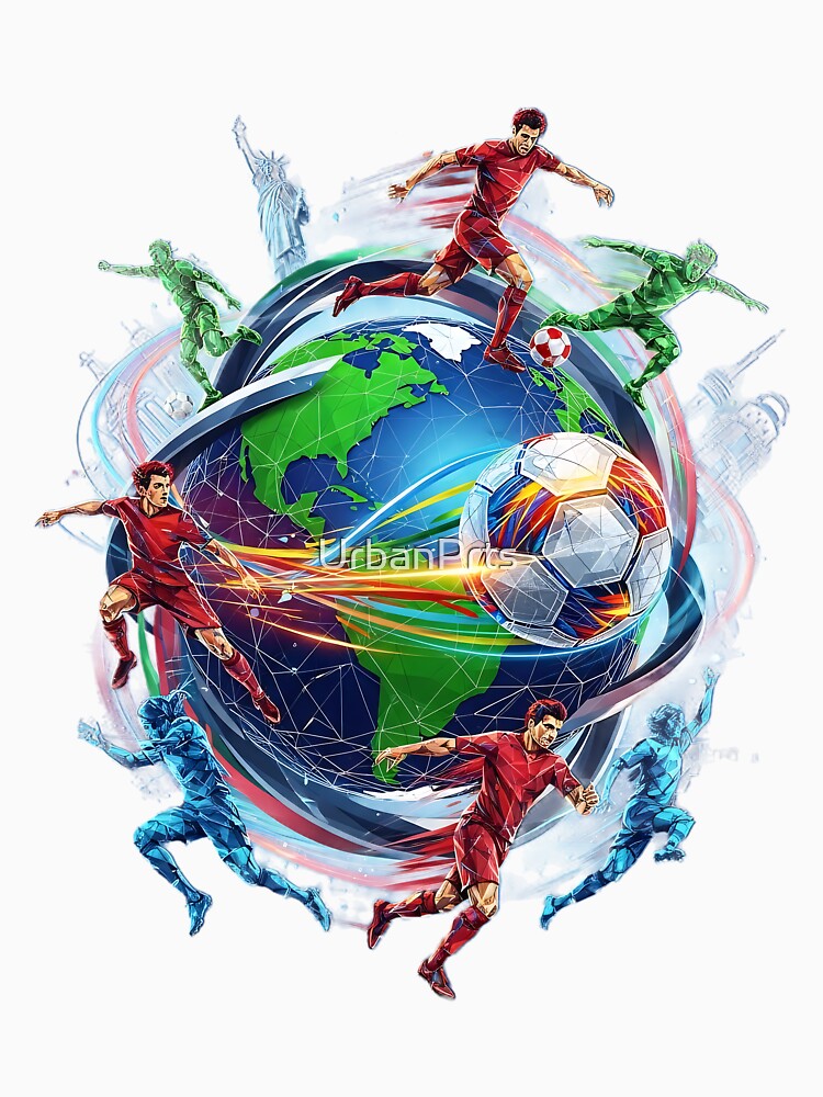 2026 World Cup - Football World Map by UrbanPrts
