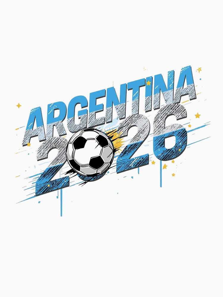 Argentina 2026 Soccer Football Vintage Retro Font by PACS0011