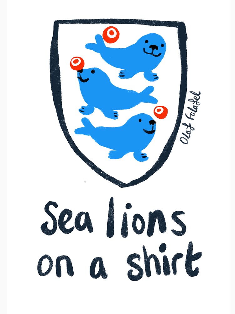 Sea lions on a shirt by Ofalafel