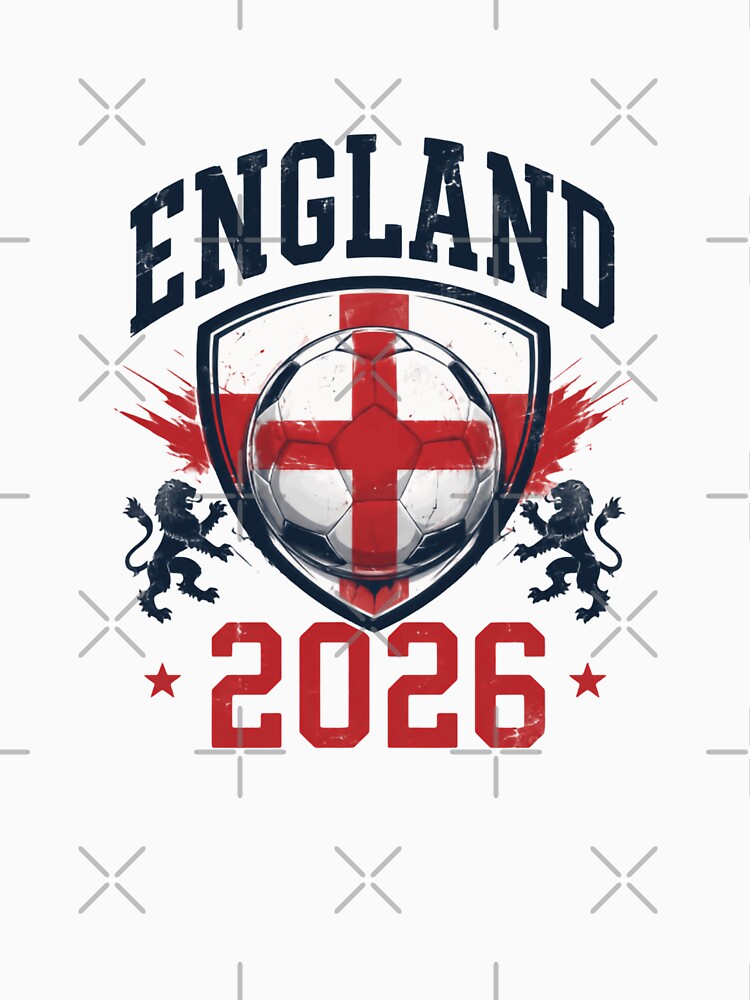 England 2026 Football World Cup Fan Supporter by JonesFlora2025