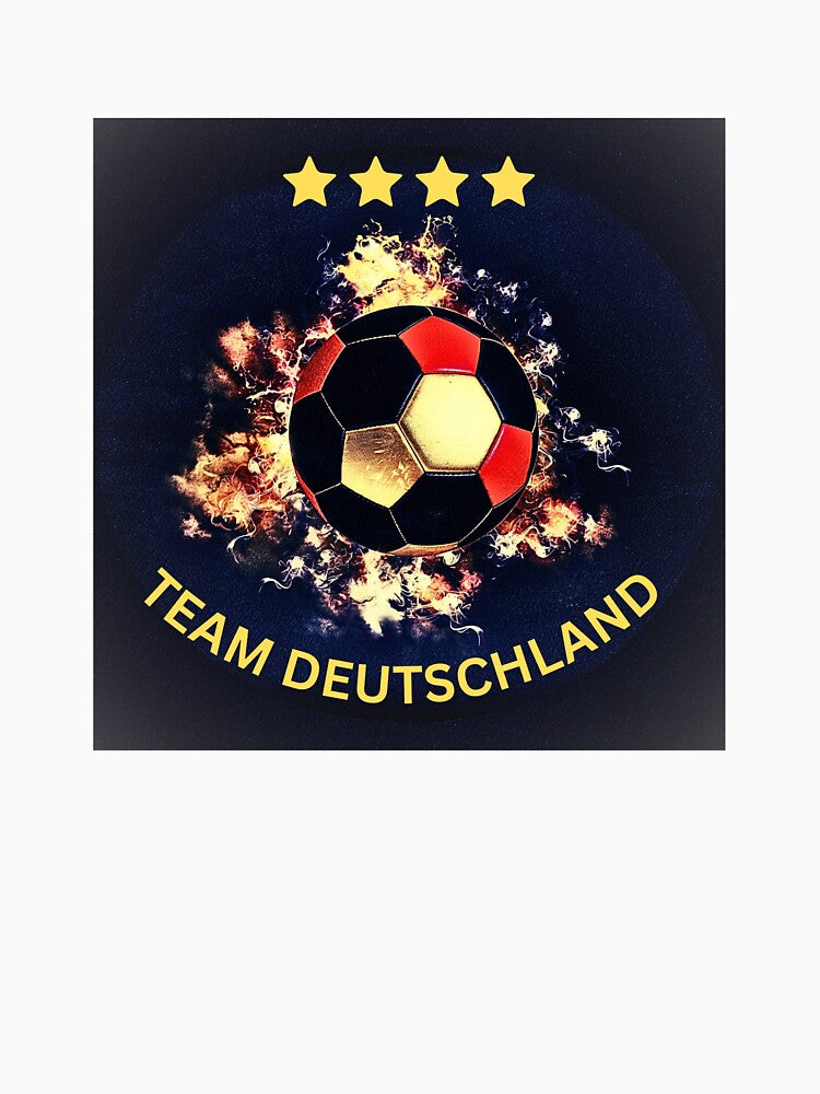 German national football team with 4 stars by livingyourway