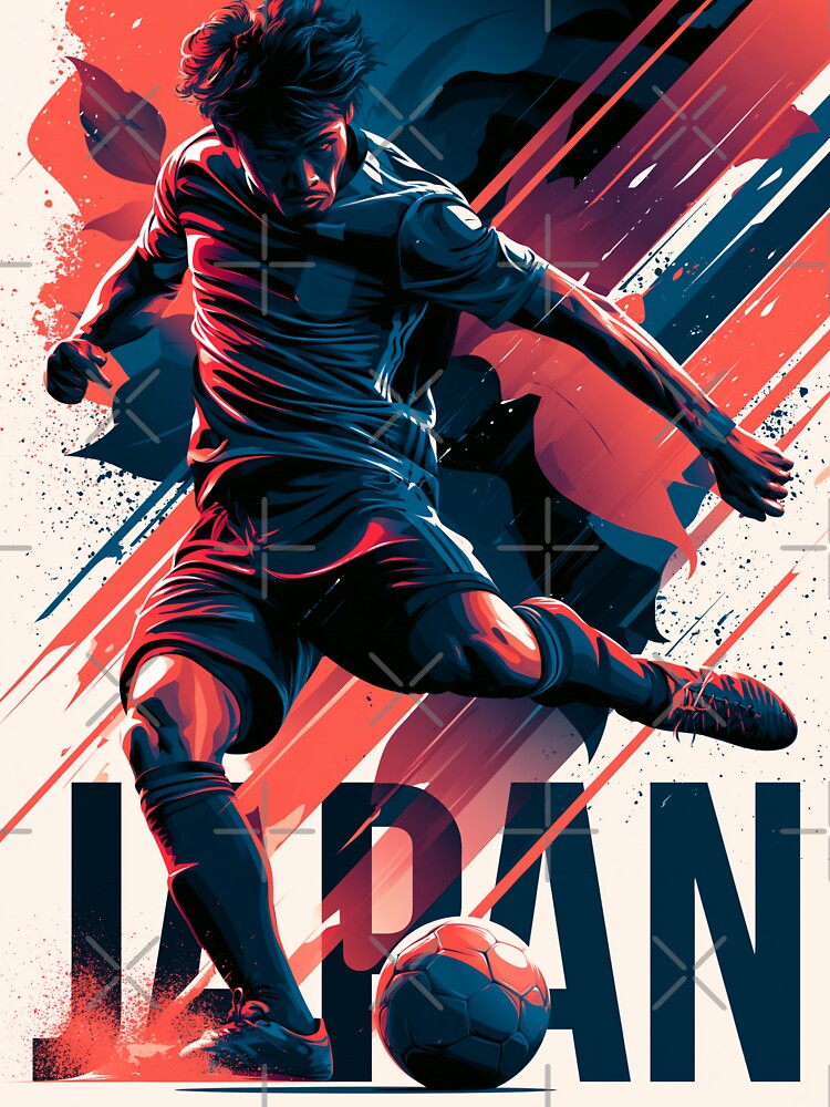 Japan Soccer by StudioRedKoala