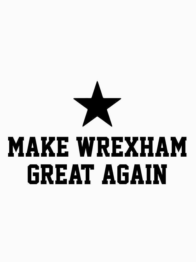 Make Wrexham Great Again - Wales Football Gift by DiogoCalheiros