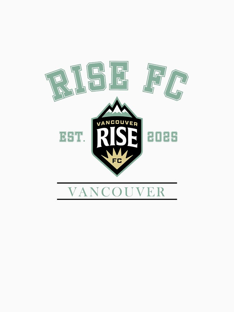 Vancouver Rise FC Canada Northern Super League Vintage Logo by coffeepolicy