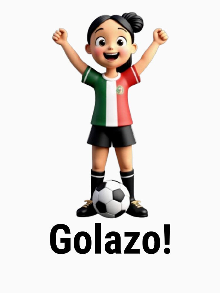 Mexico Fan Girl — Soccer Spirit by BajioAmigos